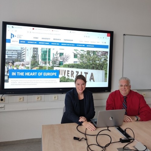 Professor Salvatore Alaimo visited the University of West Bohemia in October